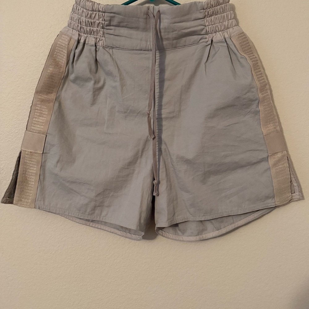 Rick Owens Men’s High Waist Gray Shorts